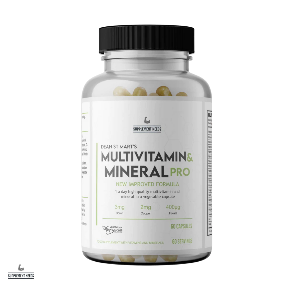 Supplement Needs Multi Vitamin and Mineral PRO - 30 or 60 Capsules